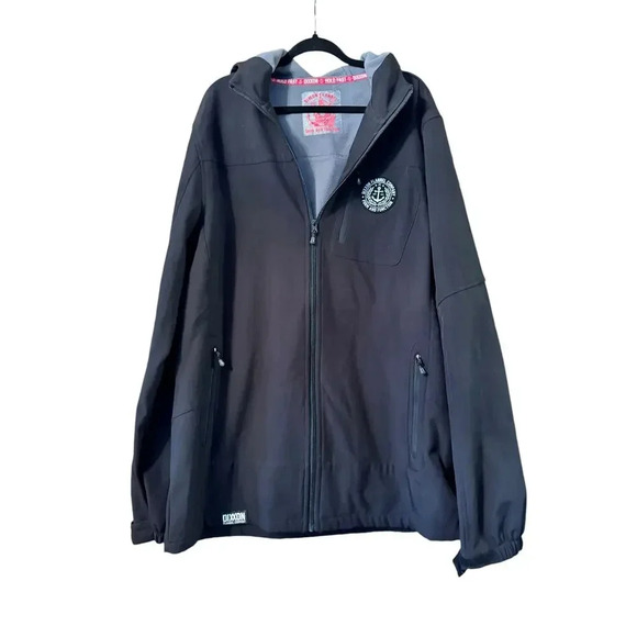 DIXXON Flannel Company 2XL (based on measurements) Jacket fleece lined w/Hood
